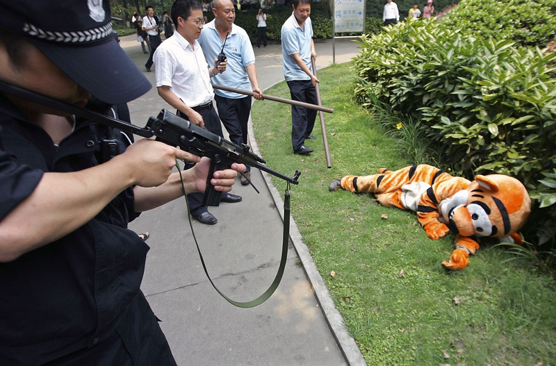 Illustration for article titled My God! They Shot Tigger!